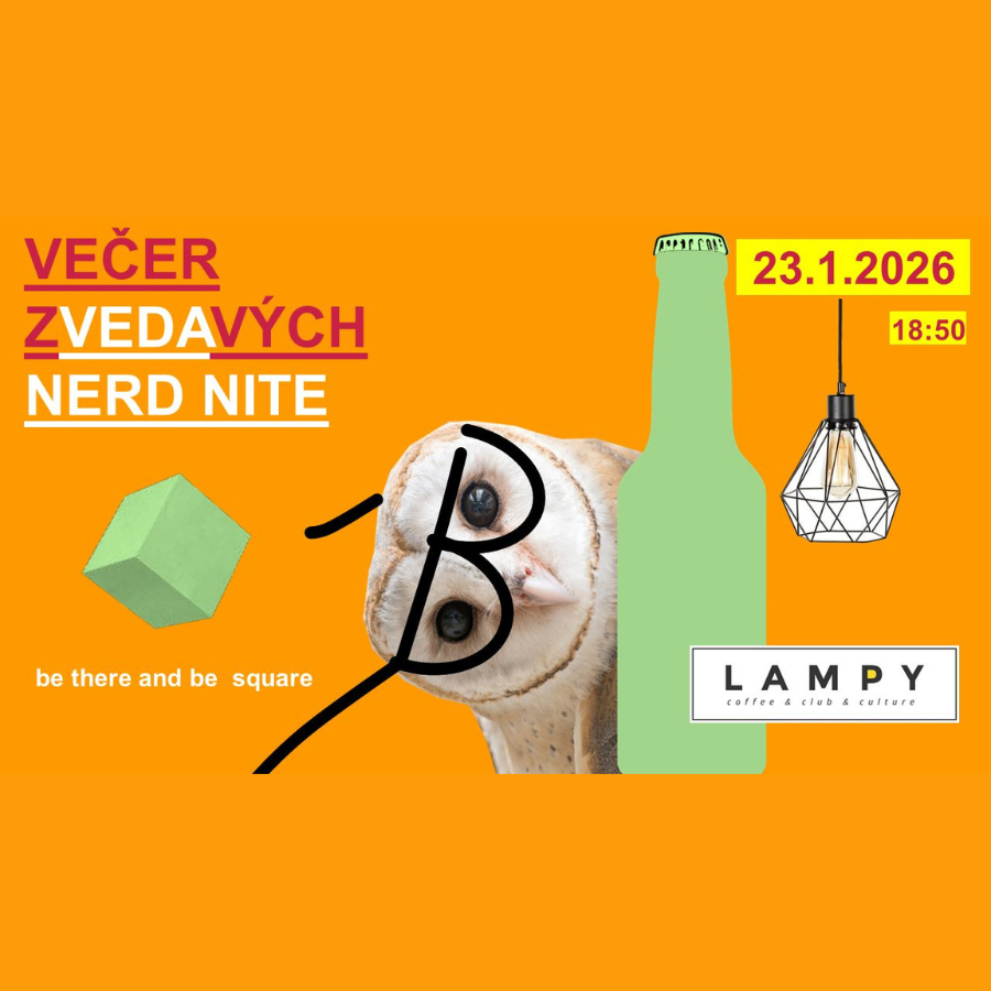 Večer zVEDAvých NERD NITE - podujatie na tickpo-sk
