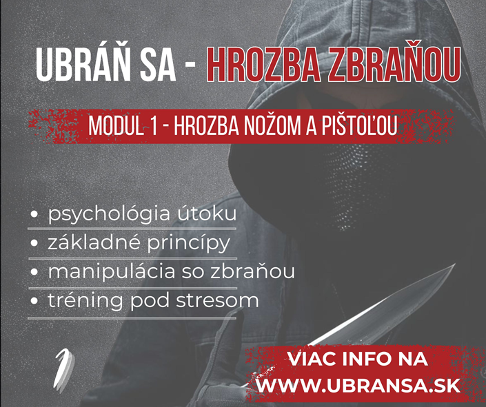 KURZ OZBROJENÝ ÚTOČNÍK - MODUL 1 - podujatie na tickpo-sk