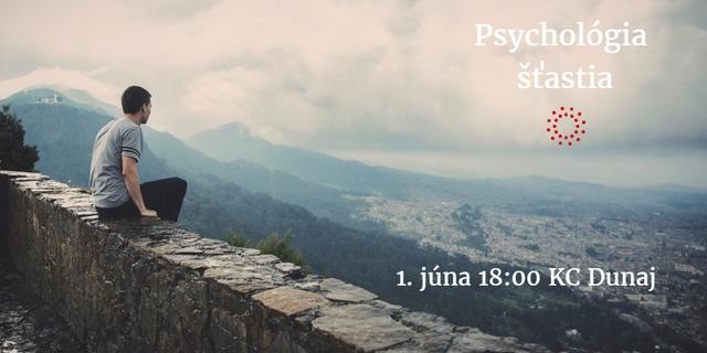 Psychológia šťastia v KC Dunaj - podujatie na tickpo-sk