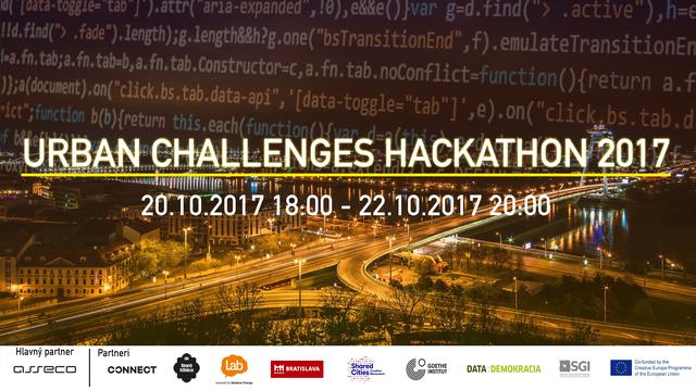Urban Challenges Hackathon 2017 - podujatie na tickpo-sk