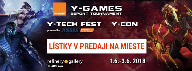 Orange Y-Games 2018 - podujatie na tickpo-sk