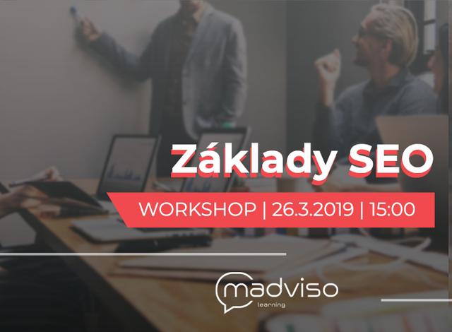 Workshop: SEO základy 26.3. - podujatie na tickpo-sk
