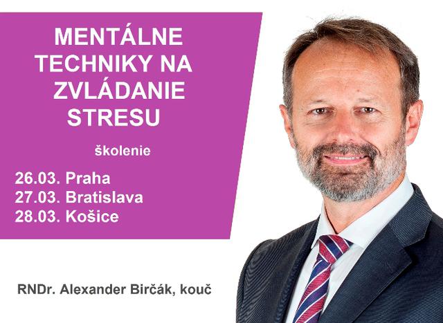 Mentálne techniky na zvládanie stresu - Košice (ZĽAVA 30% po zadaní kódu 4967 - táto AKCIA platí do  - podujatie na tickpo-sk