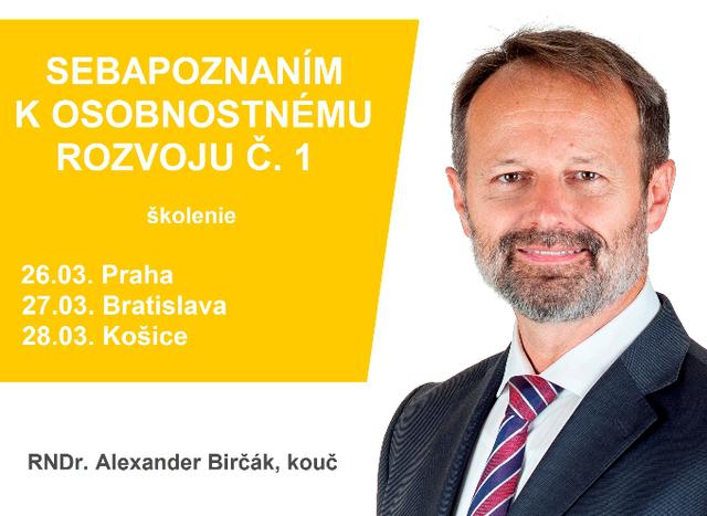 Sebapoznaním k osobnostnému rozvoju č. 1. - Košice (ZĽAVA 30% po zadaní kódu 4980 - táto AKCIA platí - podujatie na tickpo-sk