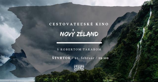 Cestovateľské kino: Nový Zéland | Stejdž - podujatie na tickpo-sk