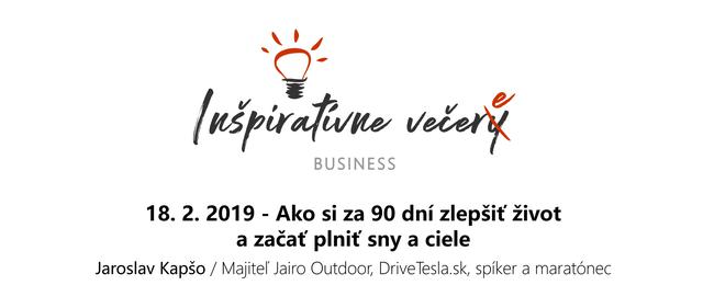 Inšpiratívne večery/e - Ako si za 90 dní zlepšiť život a začať plniť sny a ciele; - podujatie na tickpo-sk