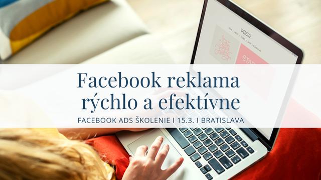 Facebook reklama rýchlo a efektívne - podujatie na tickpo-sk