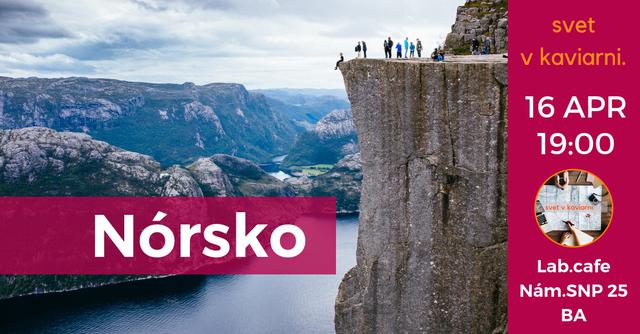 Svet v kaviarni. | Nórsko - podujatie na tickpo-sk