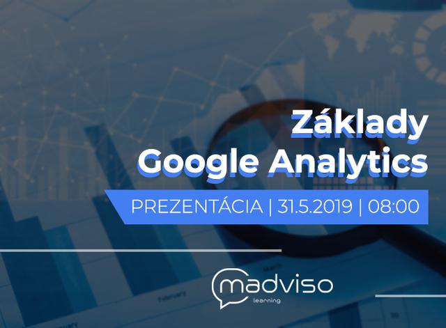 Prezentácia: Úvod do Google Analytics 31.05. - podujatie na tickpo-sk
