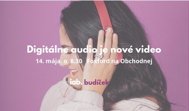 "Digitálne audio je nové video."       Štyri aktuálne prednášky zo sveta podcastov a online audio re - podujatie na tickpo-sk