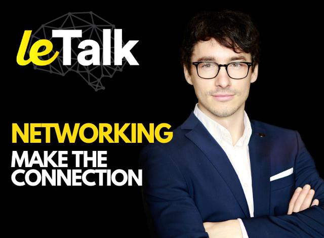 leTalk | Dušan Matuška: Hodnotový networking (interaktívna prednáška) - podujatie na tickpo-sk