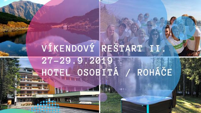 Víkendový Reštart II. - 40plus - podujatie na tickpo-sk
