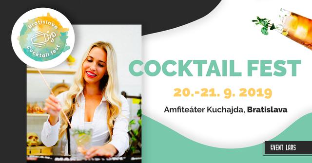 Cocktail fest Bratislava 2019 - podujatie na tickpo-sk