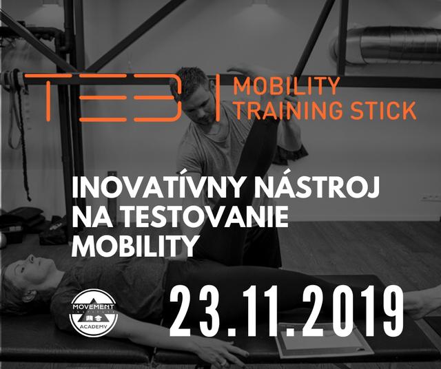 TE3 mobility training stick - podujatie na tickpo-sk