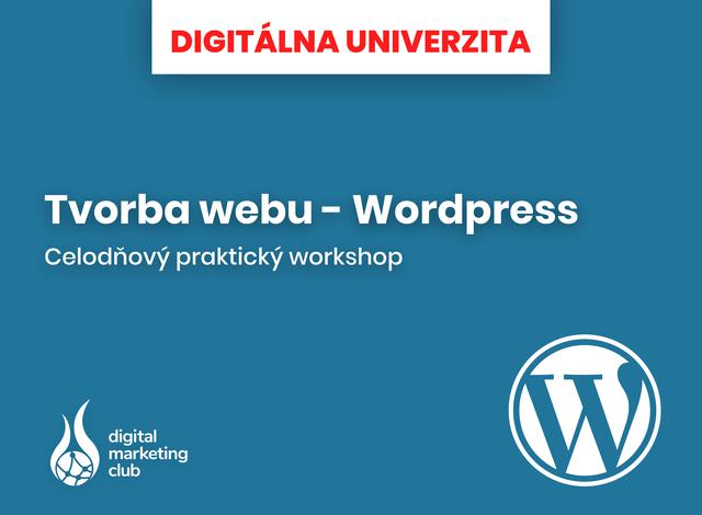 Tvorba web stránok - Wordpress - podujatie na tickpo-sk