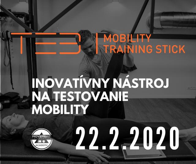 TE3 - mobility training stick - podujatie na tickpo-sk