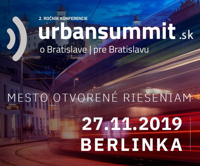 Urbansummit 2019 - podujatie na tickpo-sk