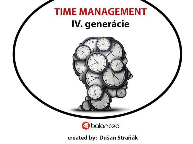 Time manažment IV. generácie - podujatie na tickpo-sk