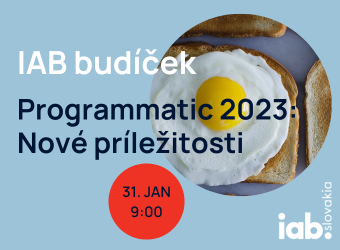 IAB Budíček Programmatic 2023 - podujatie na tickpo-sk