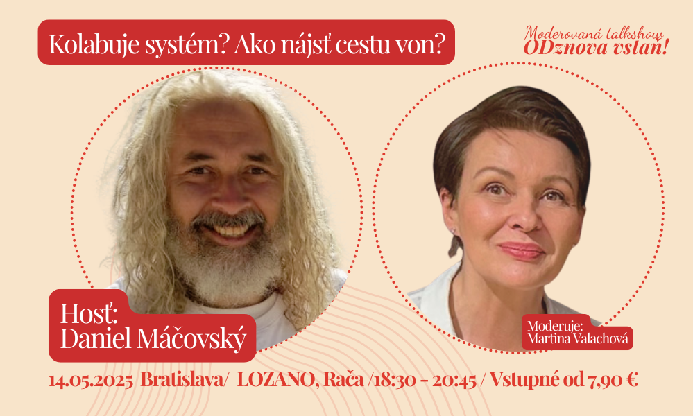 ODznova | Daniel Máčovský: Ako zvládať kolaps systému - podujatie na tickpo-sk