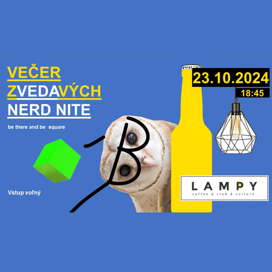 Večer zVEDAvých NERD NITE - podujatie na tickpo-sk