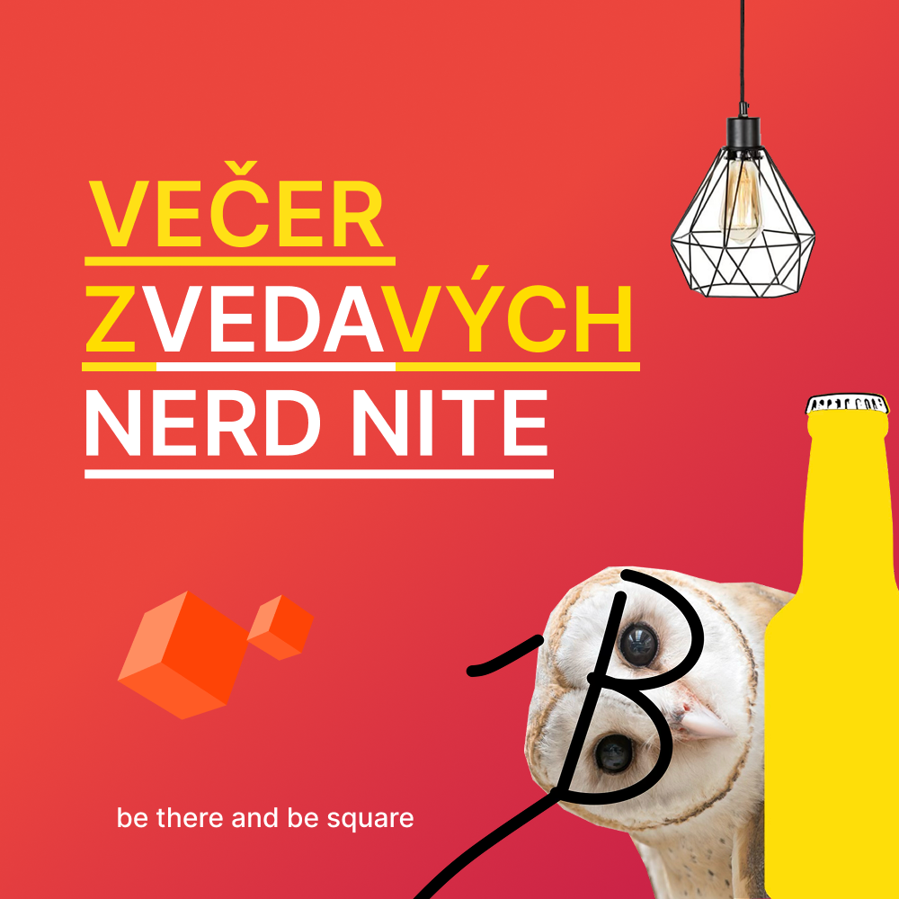 Večer zVEDAvých NERD NITE - podujatie na tickpo-sk