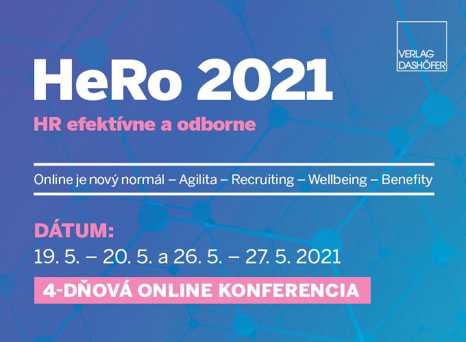 HeRo 2021 - HR efektívne a odborne - podujatie na tickpo-sk