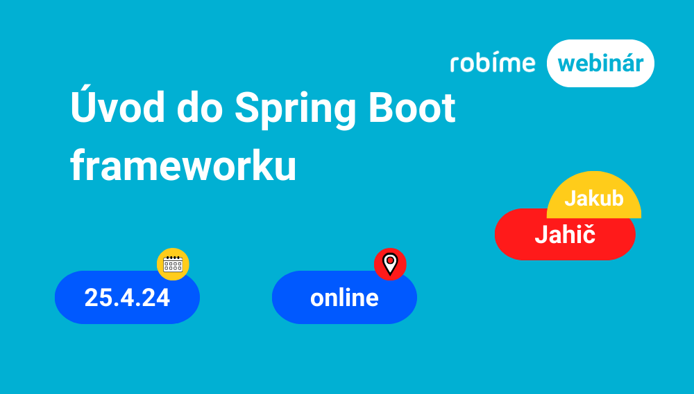 Uvod do Spring Boot frameworku - podujatie na tickpo-sk