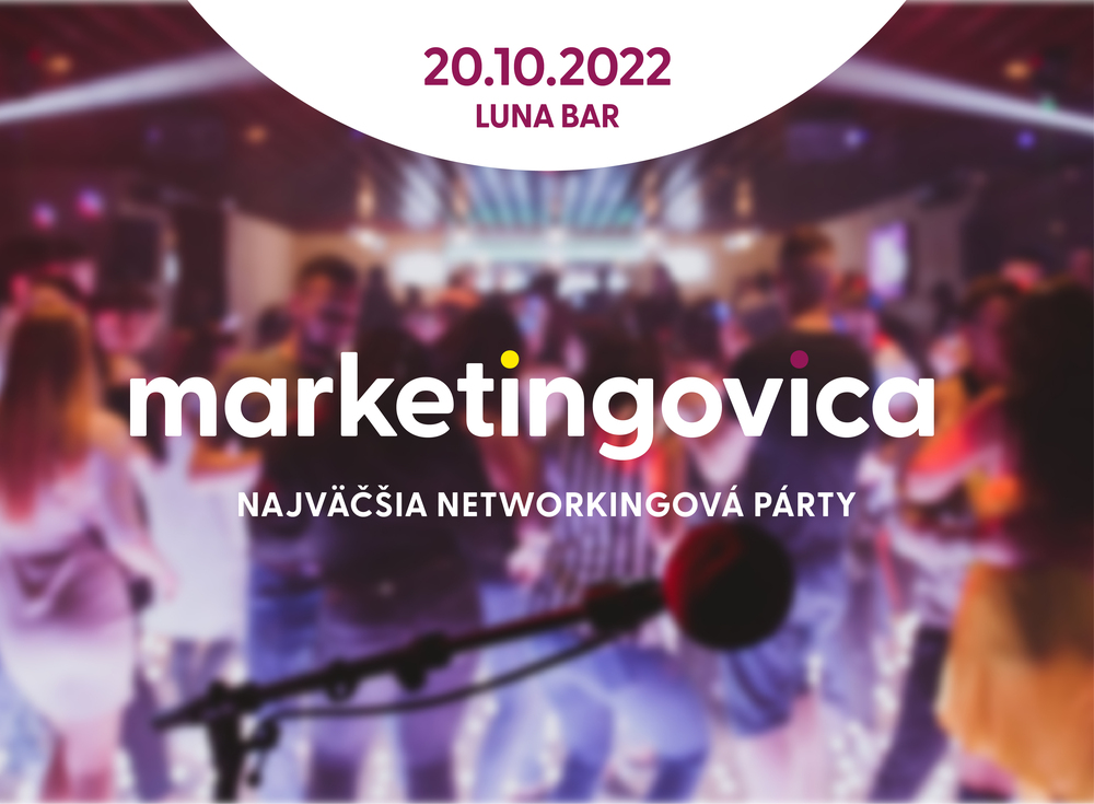 Marketingovica Október 2022 - podujatie na tickpo-sk
