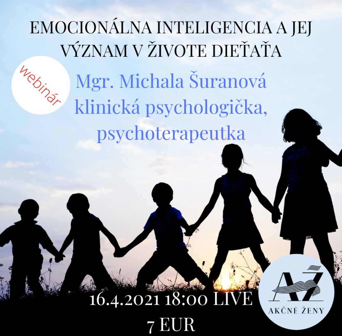 Emocionálna inteligencia a jej význam v živote dieťaťa - podujatie na tickpo-sk