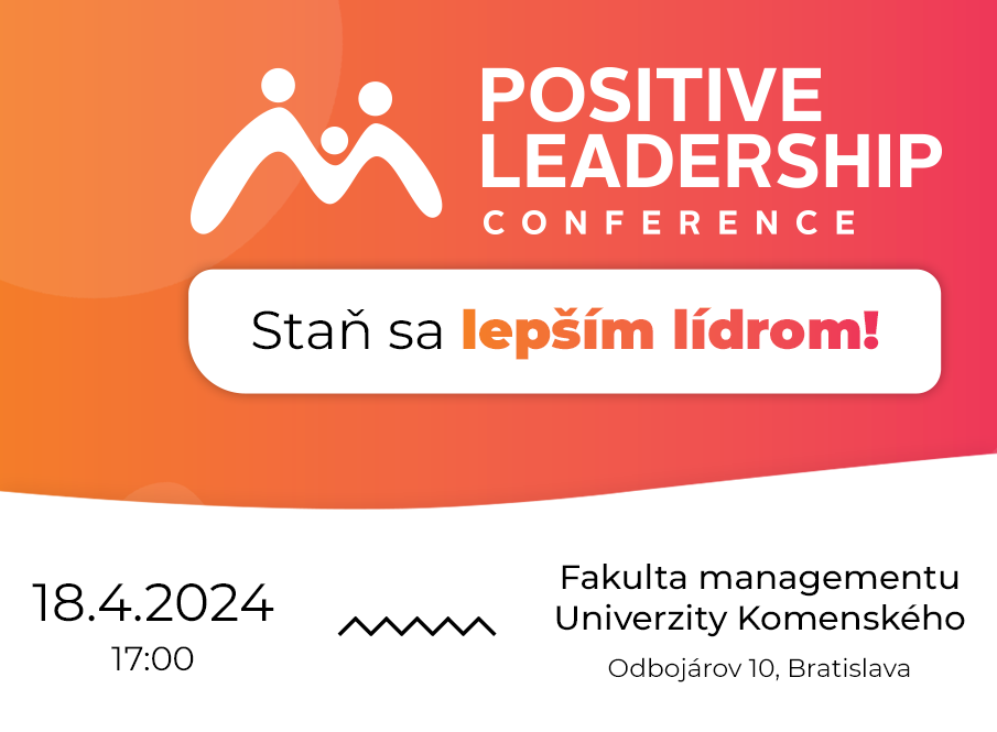 Positive Leadership Conference 2024 - podujatie na tickpo-sk