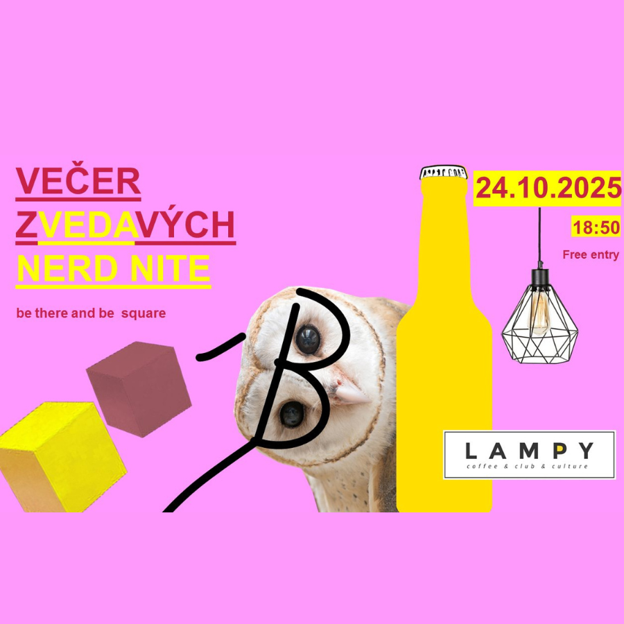 Večer zVEDAvých NERD NITE 24.10.2025 - podujatie na tickpo-sk