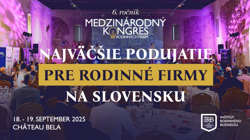 6. ročník Medzinárodný Kongres Rodinných Firiem - podujatie na tickpo-sk