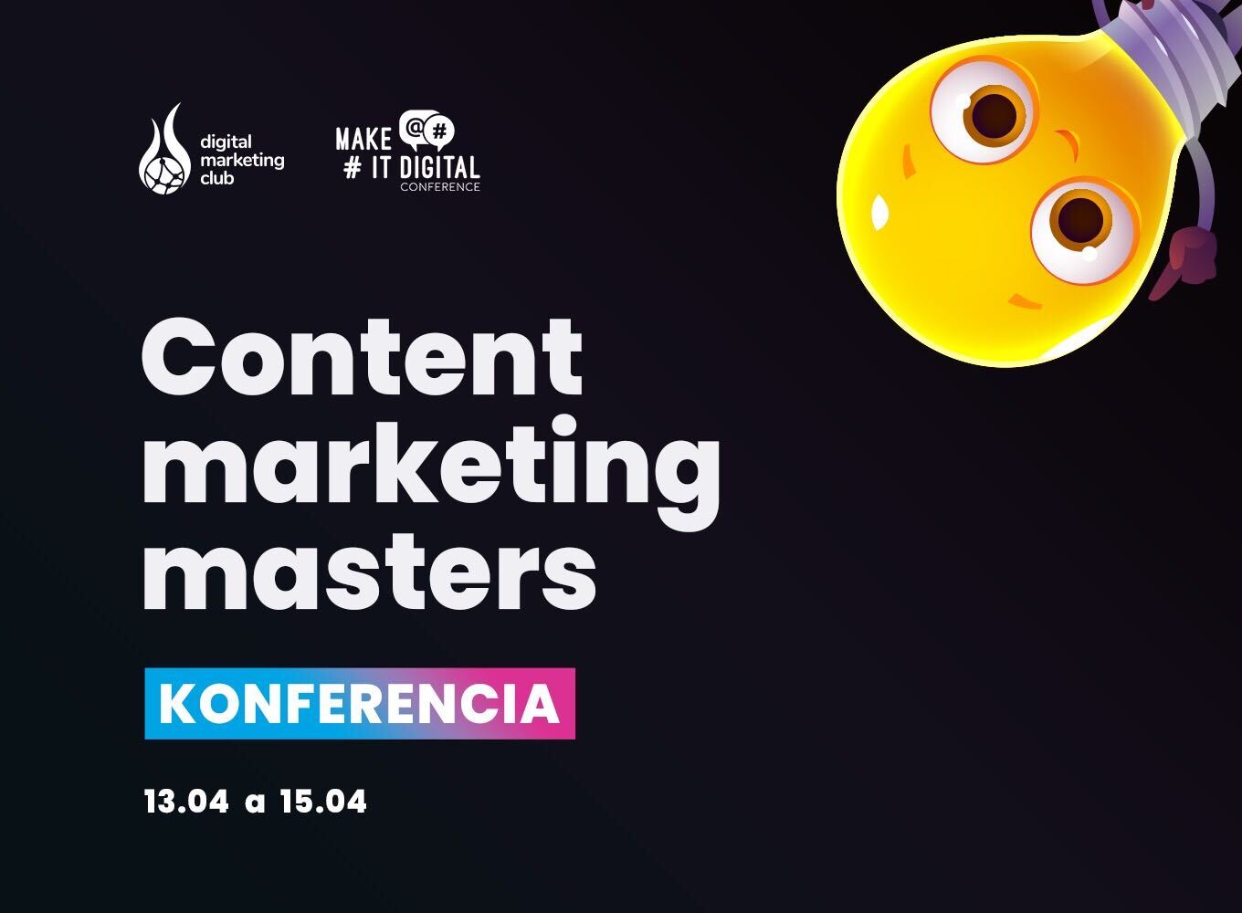 ZÁZNAM konferencie: Content Marketing Masters - podujatie na tickpo-sk