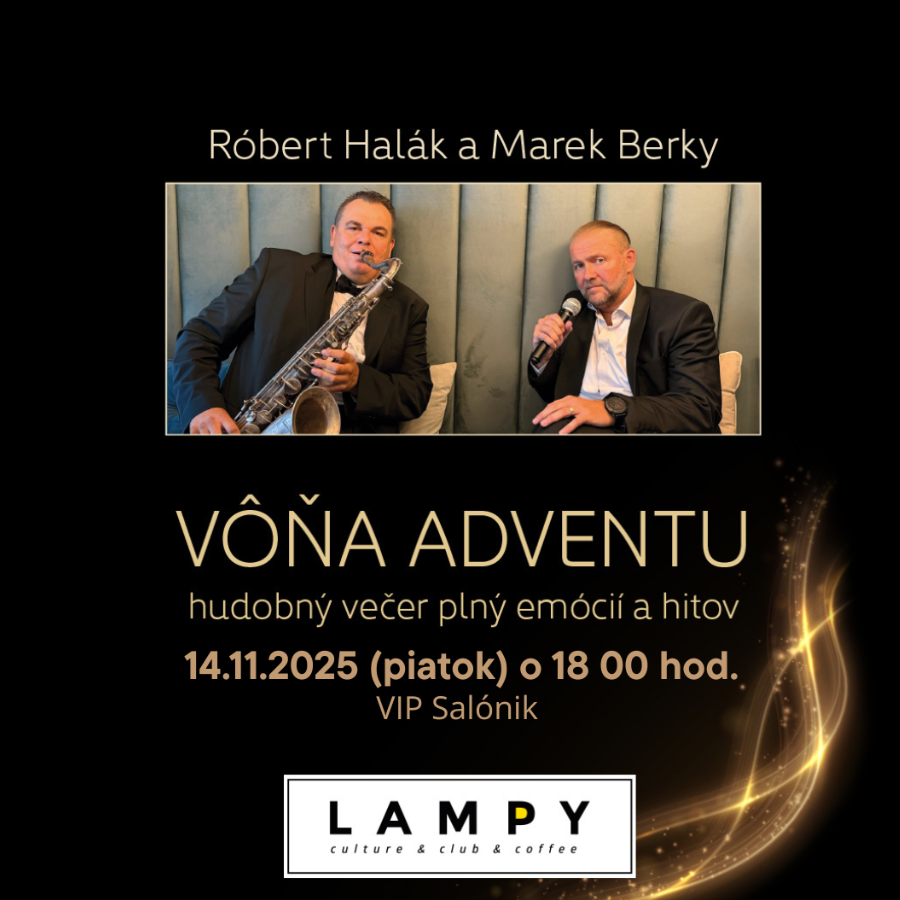 VÔŇA ADVENTU – hudobný večer plný emócií a hitov - podujatie na tickpo-sk