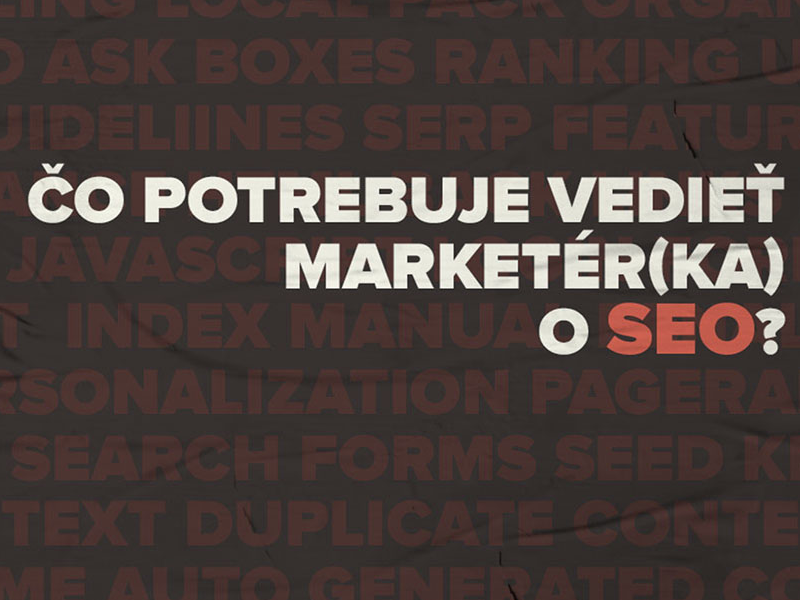 Školenie SEO - podujatie na tickpo-sk Školenie SEO - podujatie na tickpo-sk